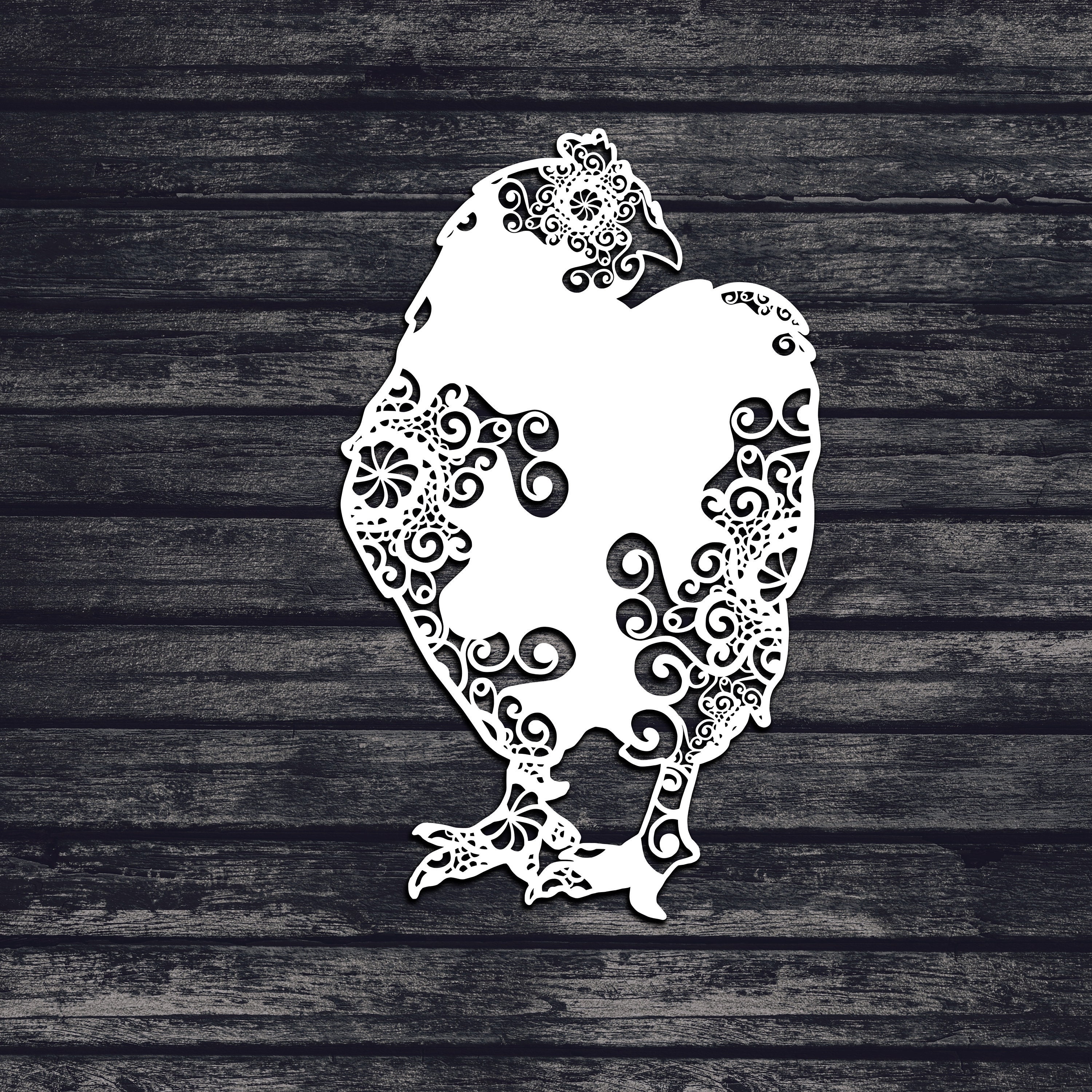 Download Chicken Svg, Mandala Svg