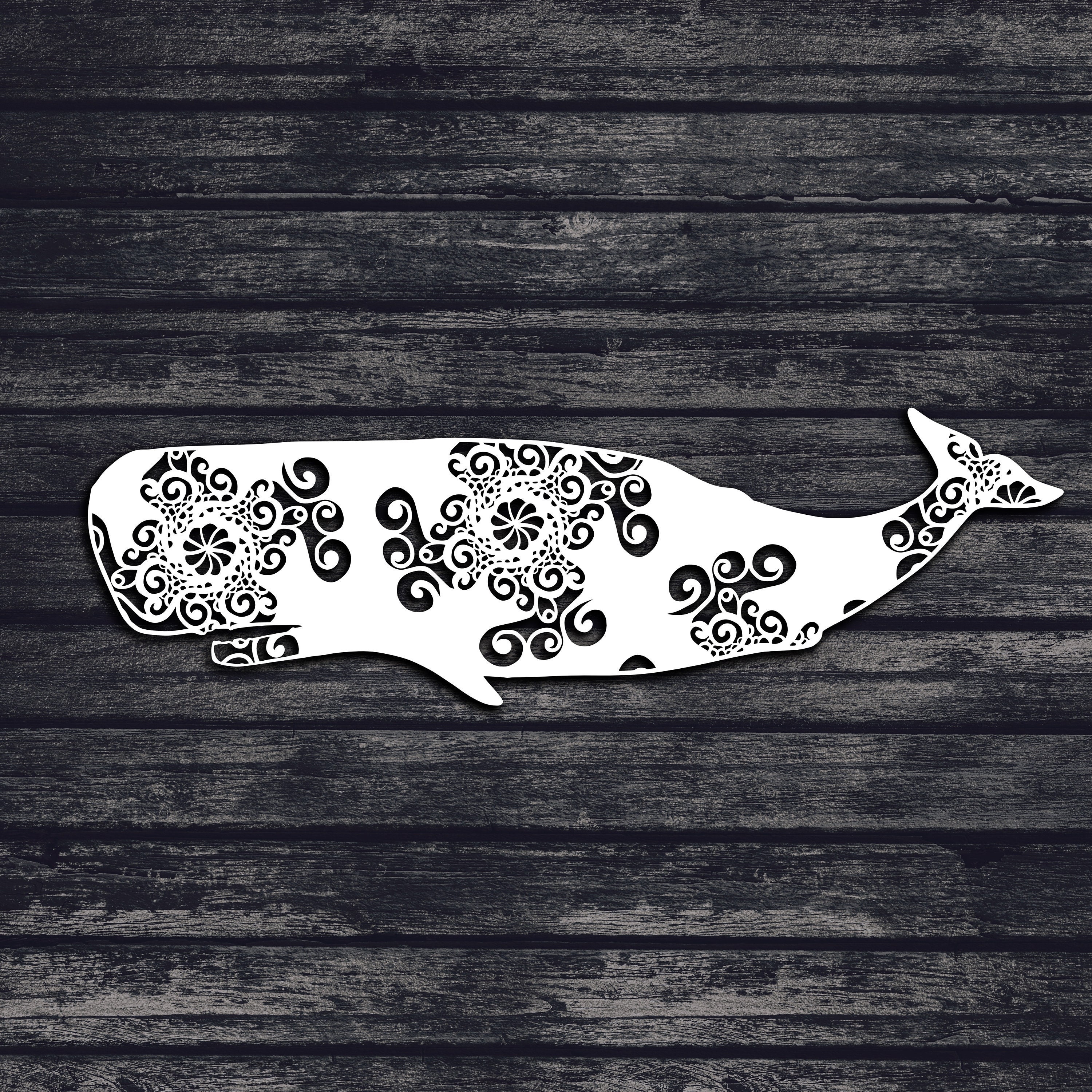 Download Whale Svg, Mandala Svg