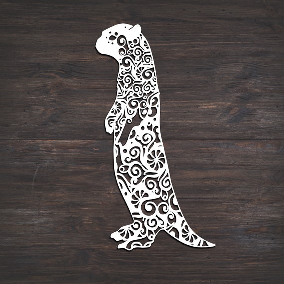 Download Standing Otter Svg Otter Svg Mandala Svg Recommended For ...