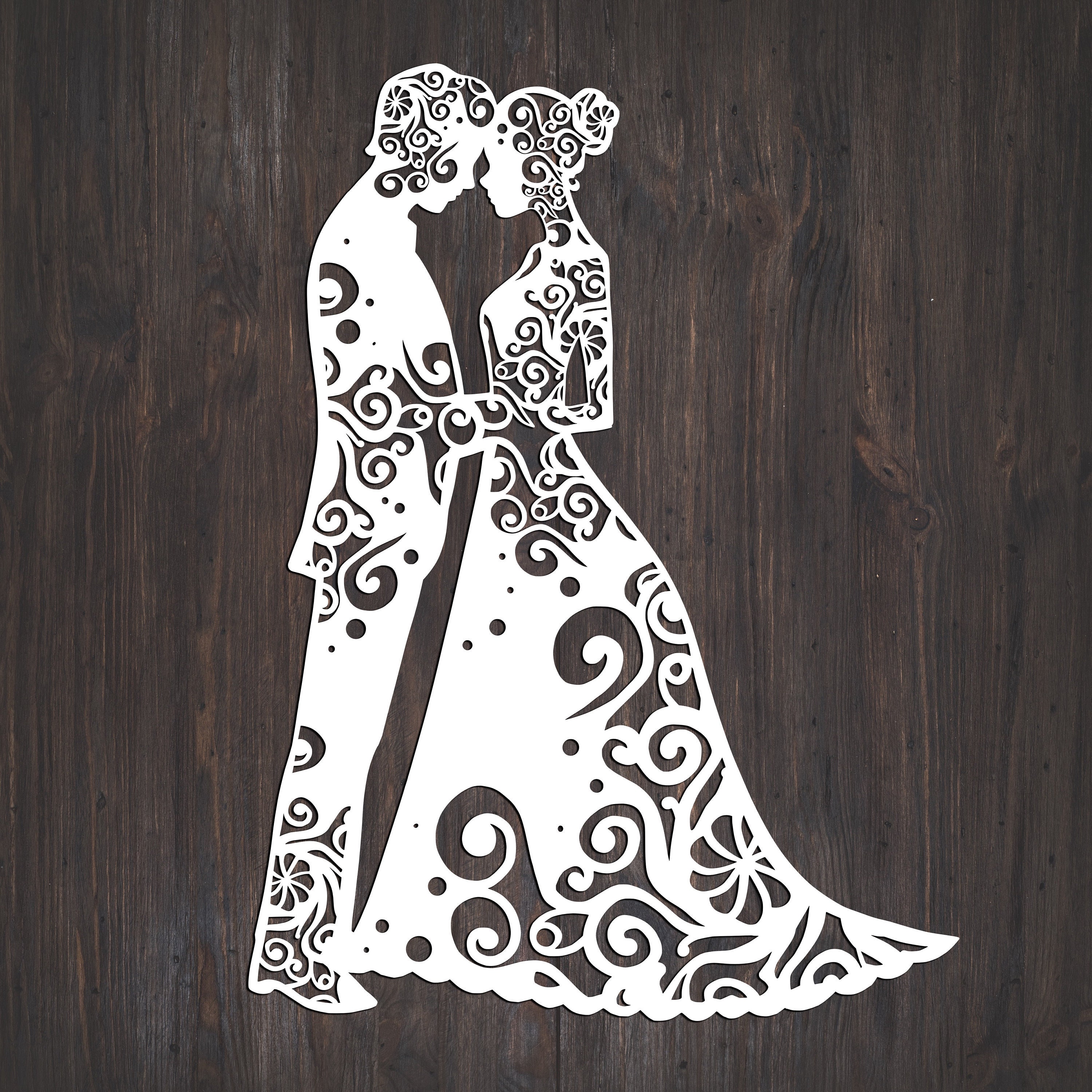 Download Wedding Couple Svg, Valentine Svg, Marriage Svg, Mandala ...