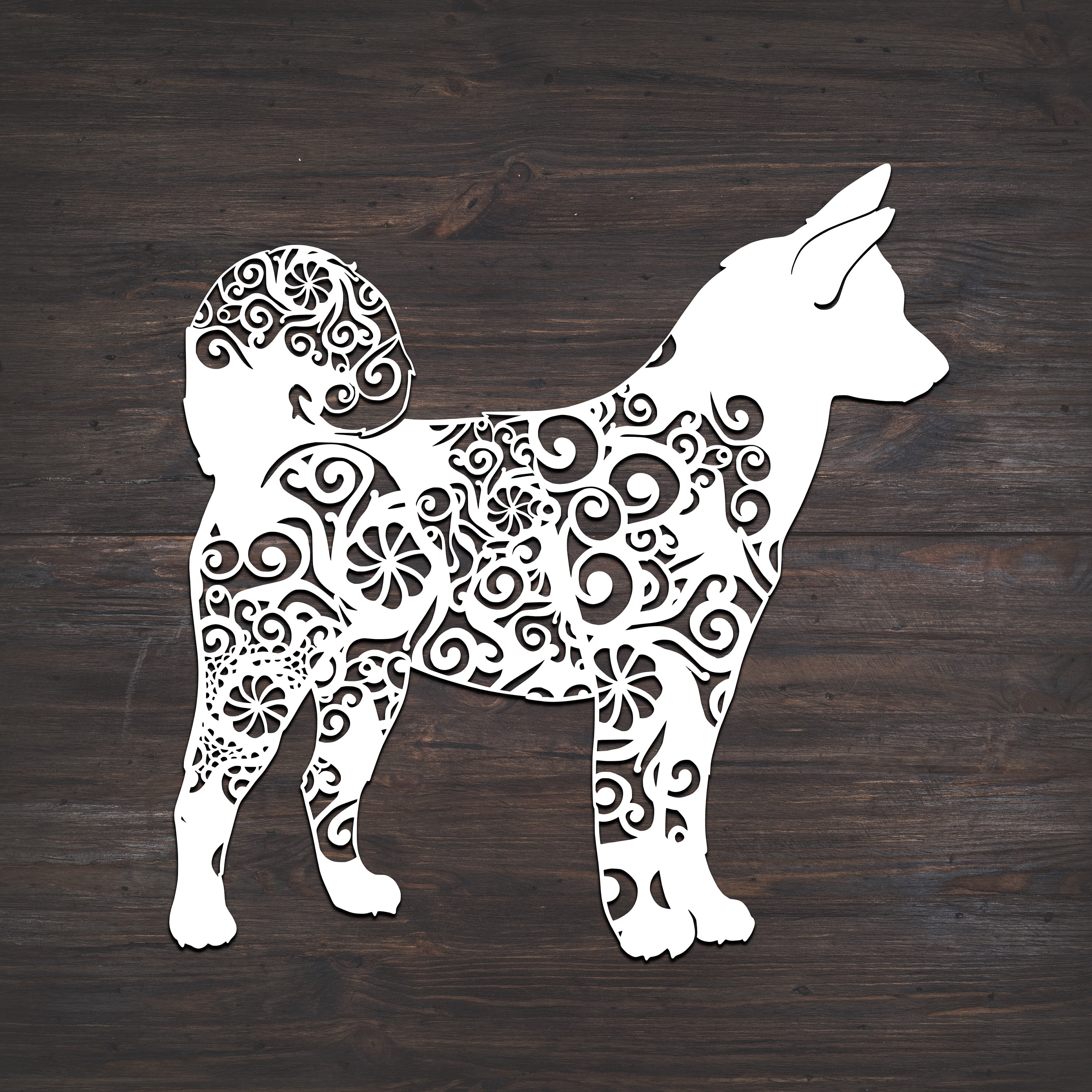 Download Akita Svg, Dog Svg, Mandala Svg