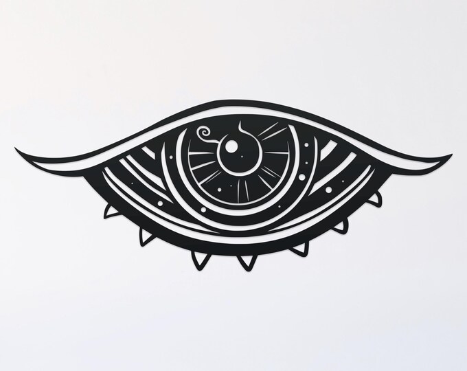 evil eye svg cut file, glowforge file, vinyl template, laser cut file, celestial svg, cuttable pagan svg, clipart png