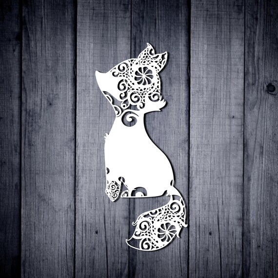 Download Fox Svg Baby Fox Svg Mandala Svg Etsy