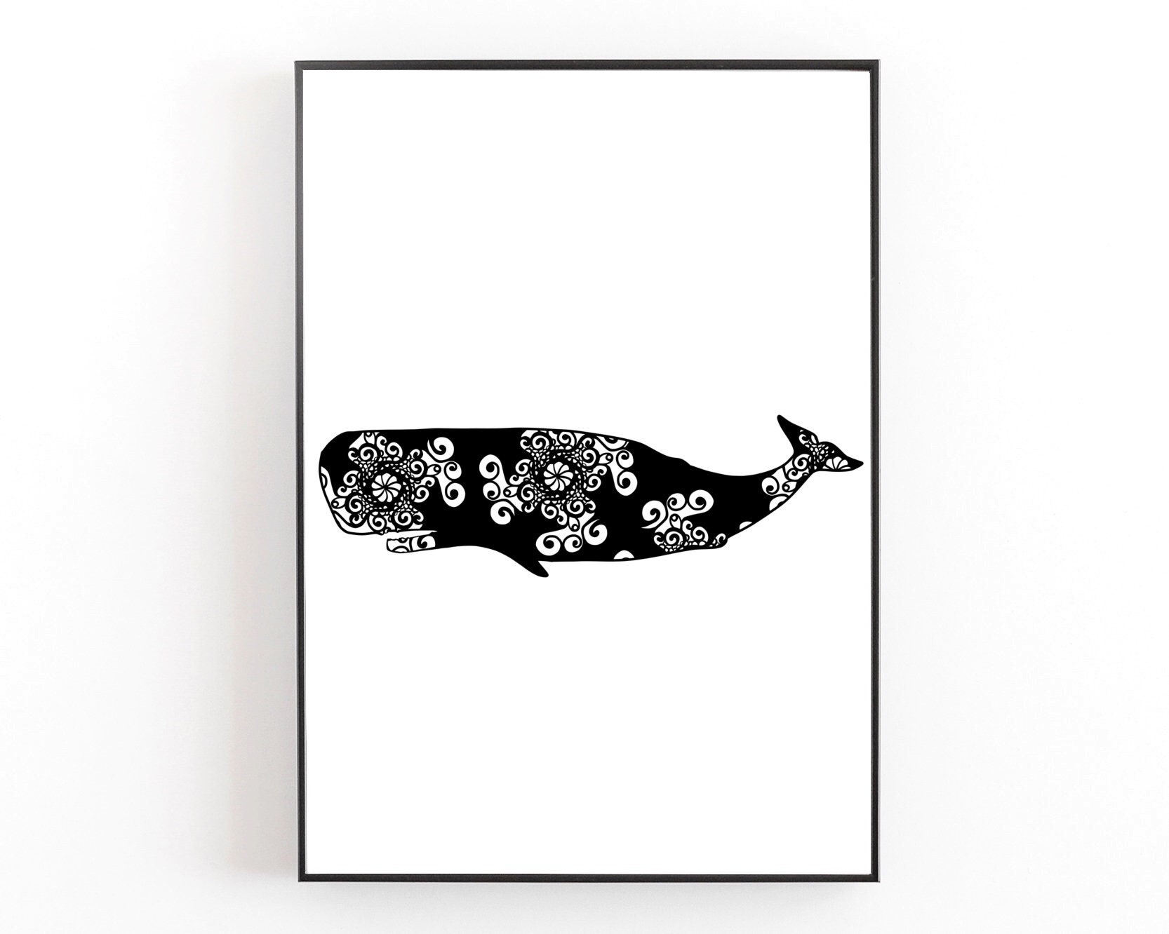 Download Whale Svg, Mandala Svg