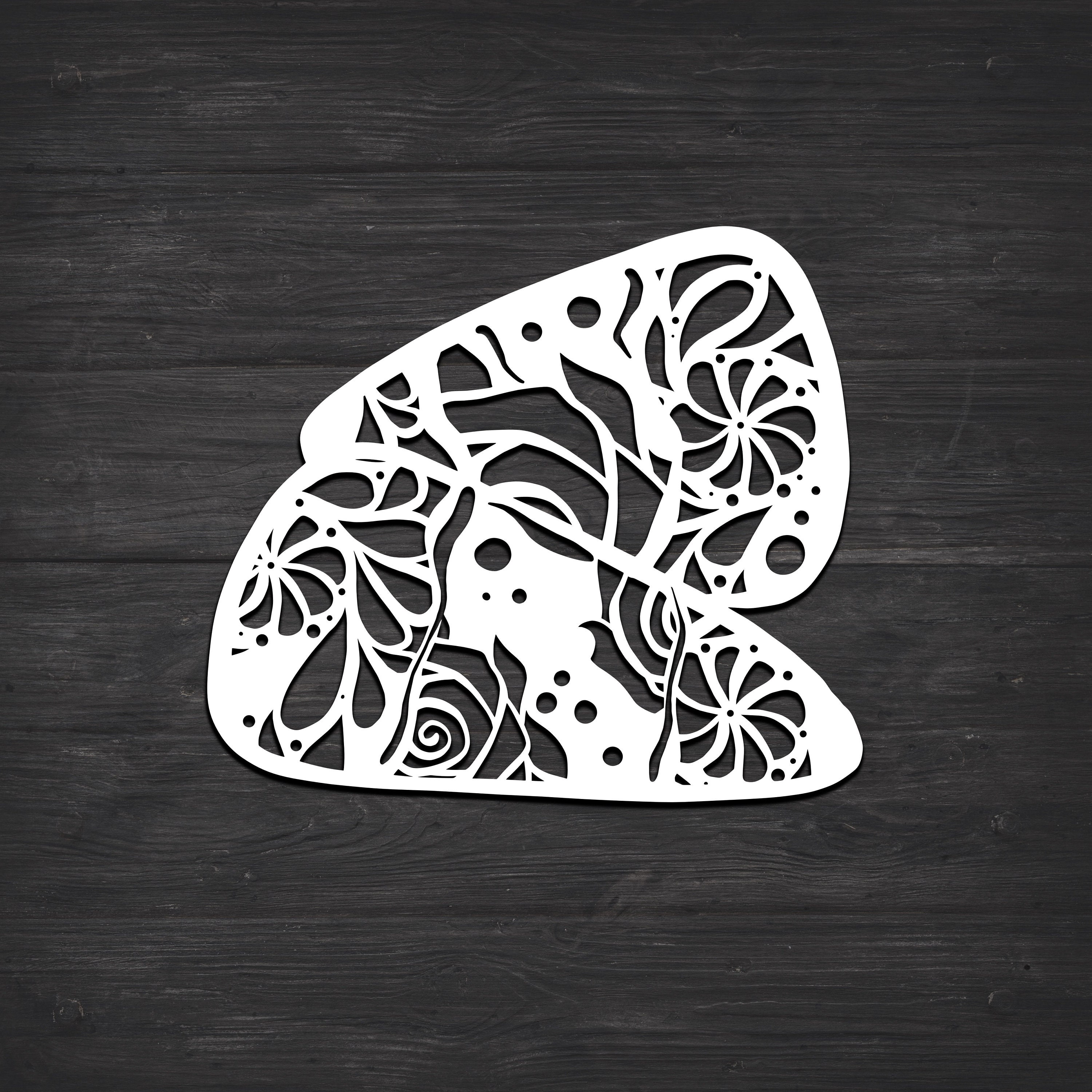 Download Mandala H Svg Project - Layered SVG Cut File - Fonts ...
