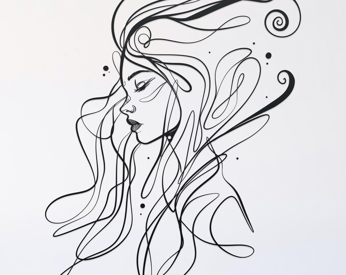 inky lady svg cut file, glowforge file, vinyl template, laser cut file, lifestyle svg, cuttable laser svg, clipart png