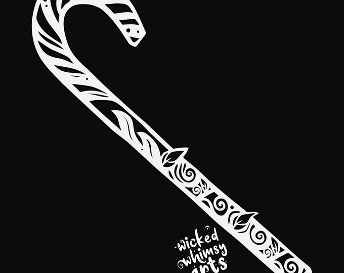 candy cane mandala svg cut file, glowforge file, vinyl template, laser cut file, seasonal svg, cuttable holiday svg, clipart png