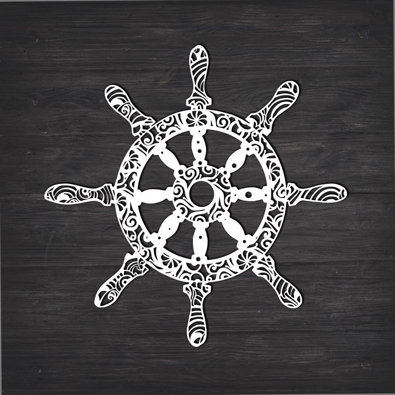 Download Anchor Svg Mandala Svg Recommended For Projects 10 inches ...