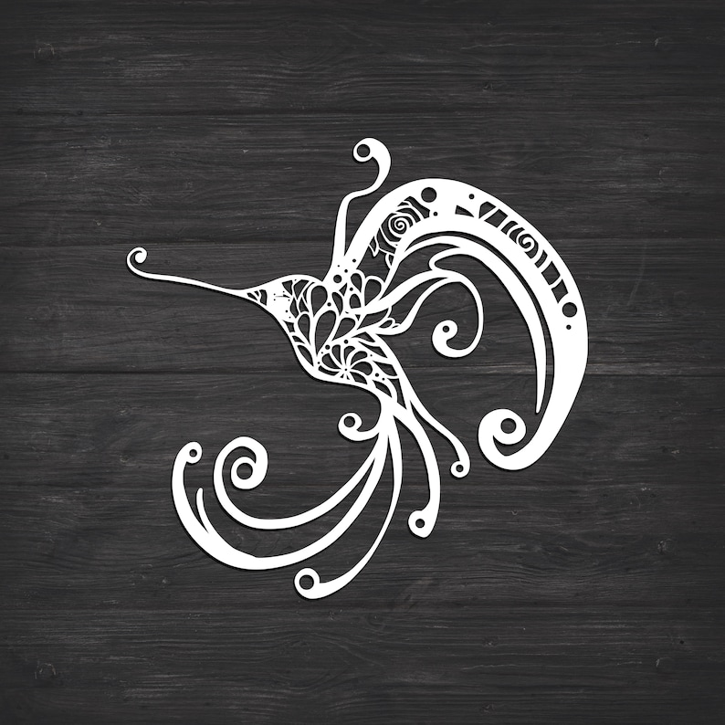 Download Humming Bird Svg Bird Svg Mandala Svg Recommended For | Etsy
