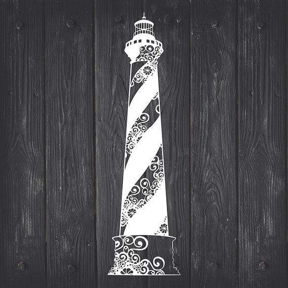Download Lighthouse Svg Mandala Svg Nautical Party Lighthouse Etsy