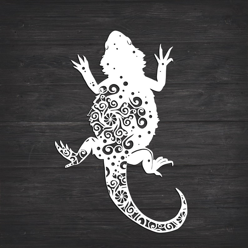 Download Bearded Dragon Svg Mandala Svg Recommended For Projects 10 ...