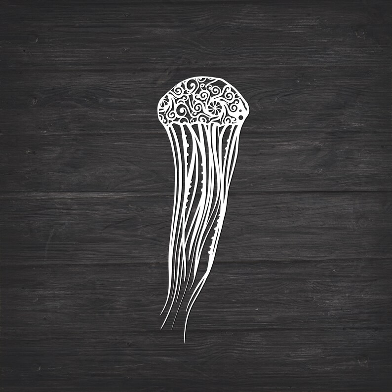 Download Jelly Fish Svg Mandala Svg Recommended For Projects 10 | Etsy