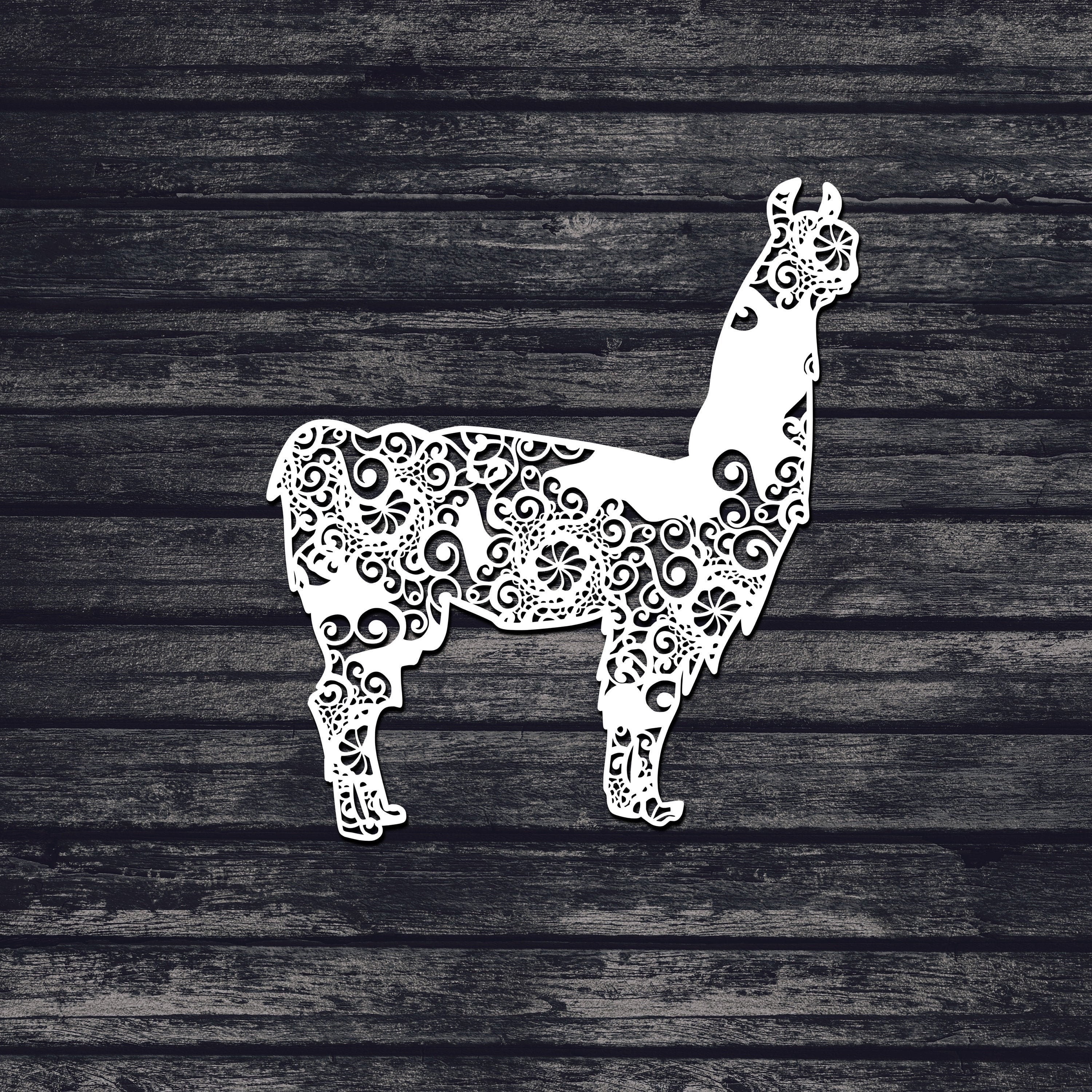 Download Llama Svg, Mandala Svg