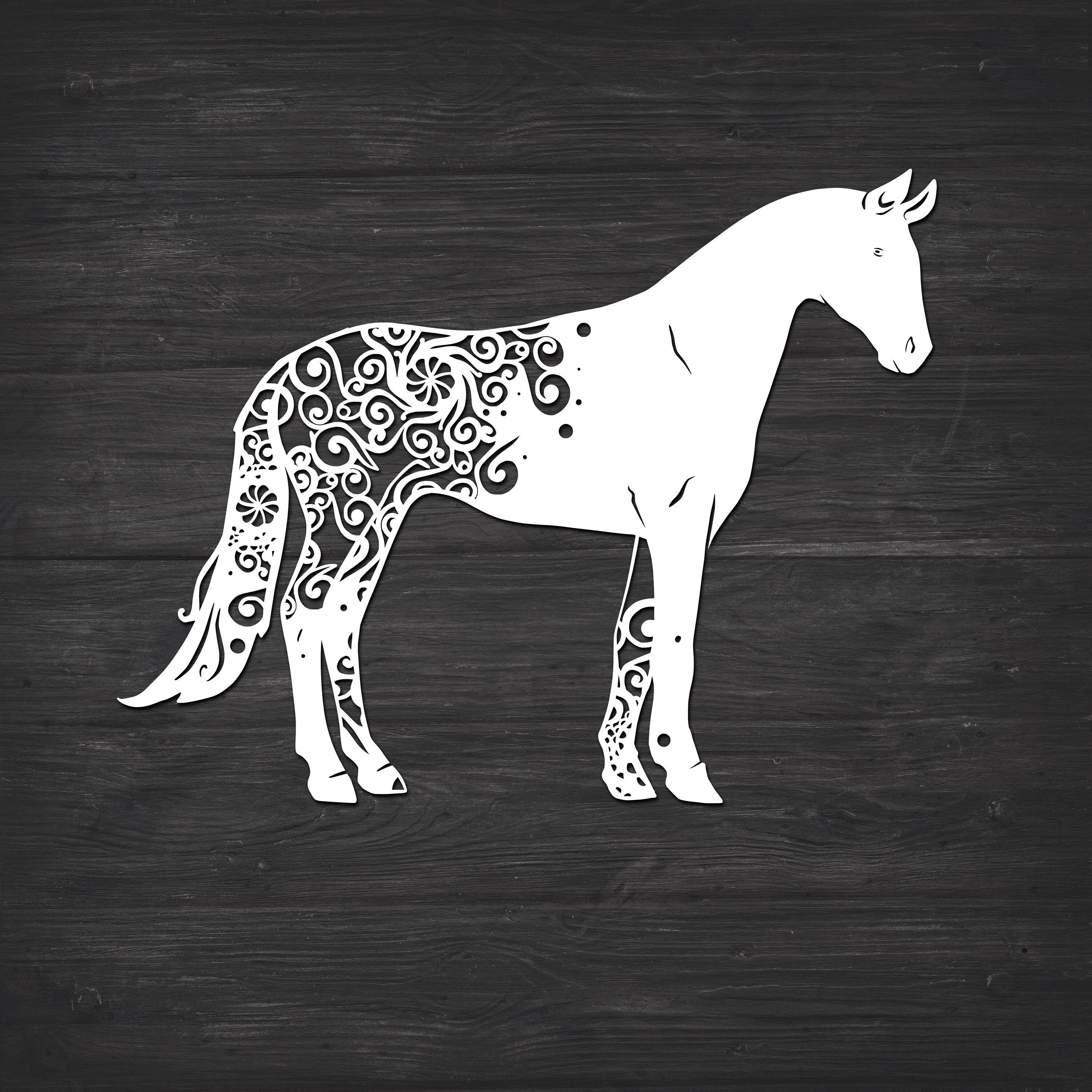 Download Akhal Teke Svg, Horse Svg, Mandala Svg