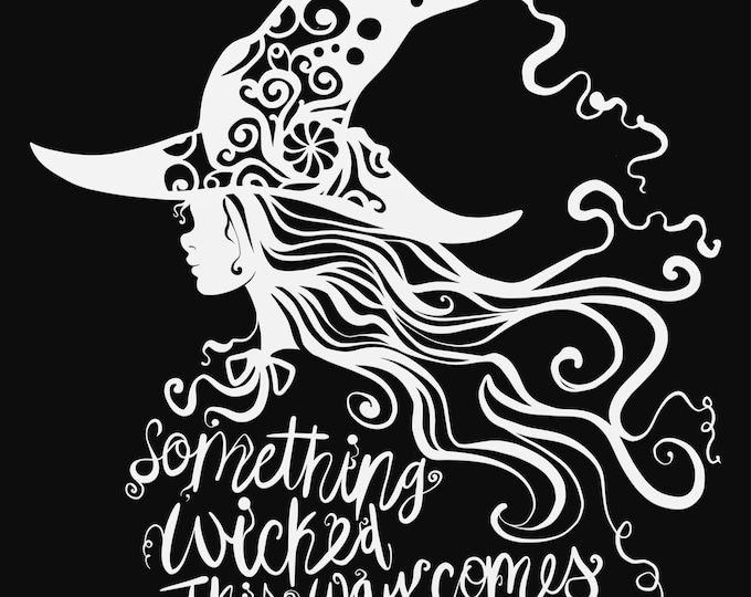 something wicked mandala svg cut file, glowforge file, vinyl template, laser cut file, pagan svg, cuttable wicca svg, clipart png