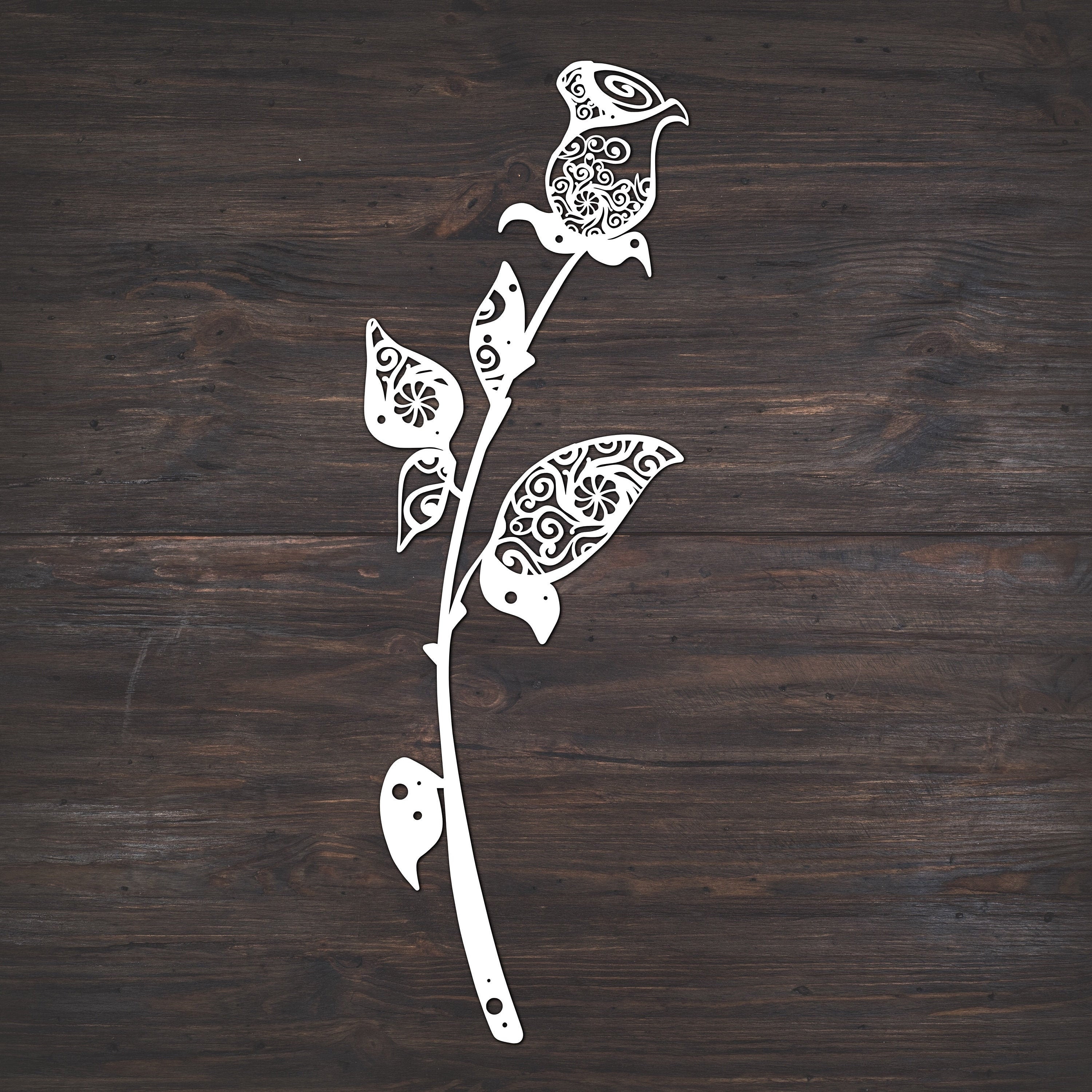 Mandala Rose Svg - Free Layered SVG Files