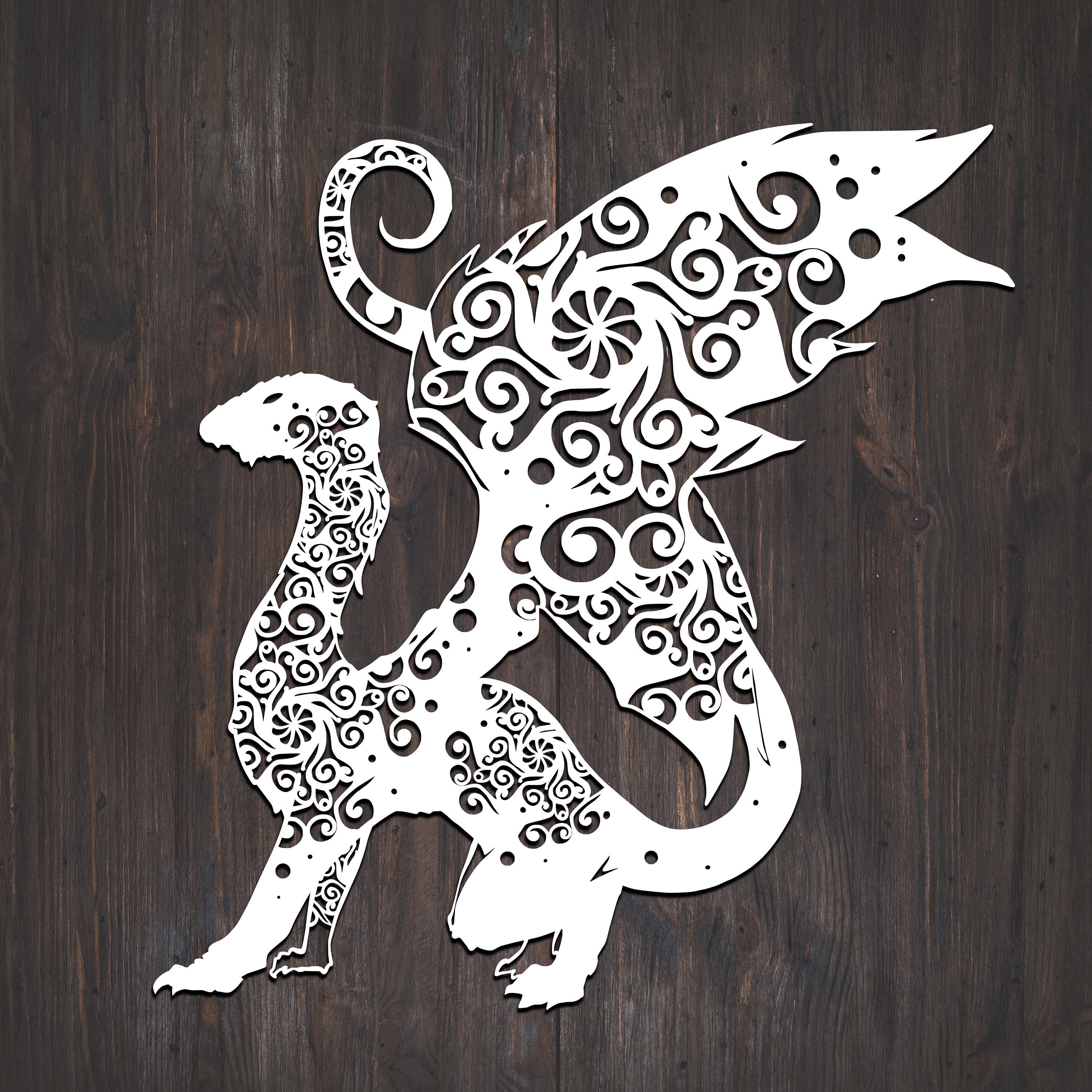 Download Dragon Svg, Fantasy Svg, Mandala Svg