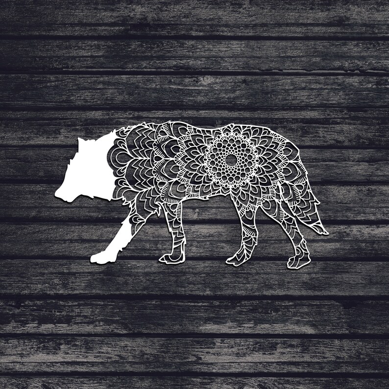 Download Zentangle Inspired Papercut Art Mandala Svg Svg Files For Cricut Svg Files Wolf Svg Svg Craft Supplies Tools Materials Delage Com Br