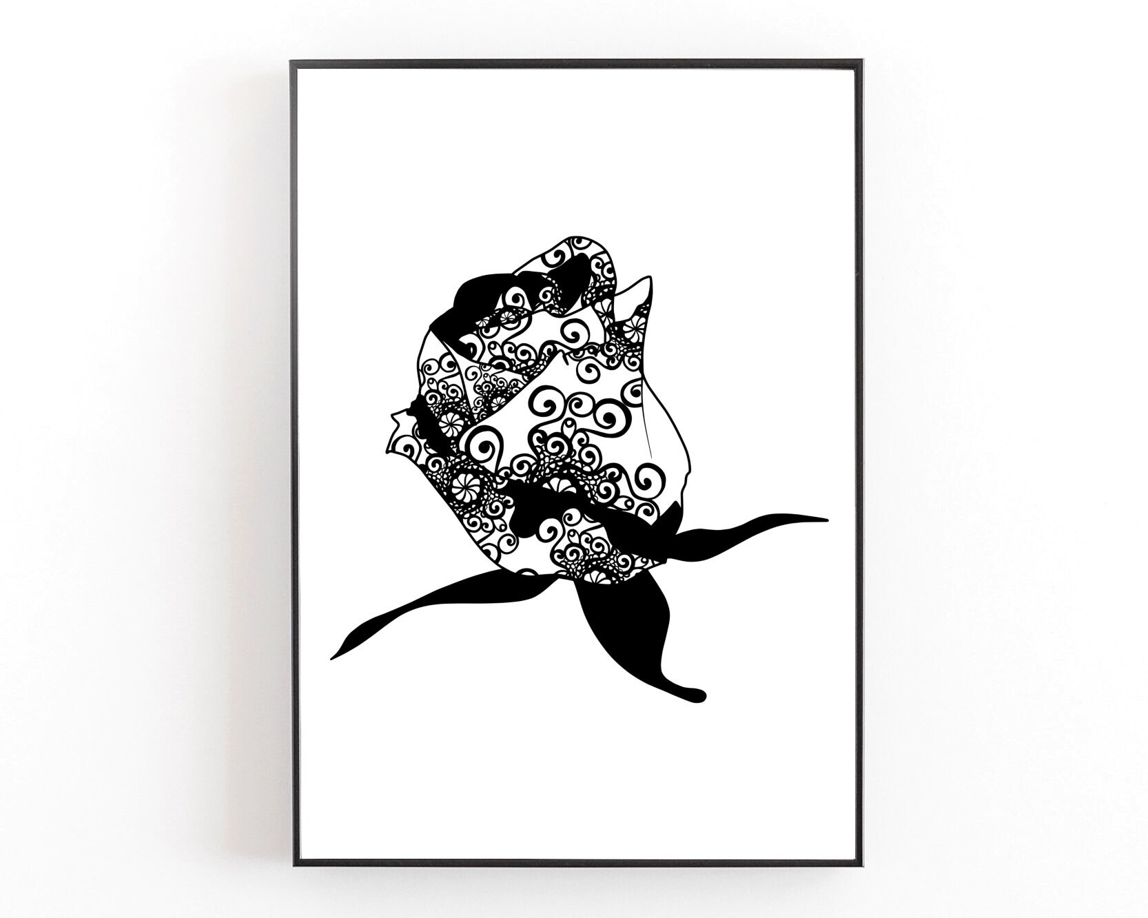 Download Flower Svg, Rose Svg, Mandala Svg