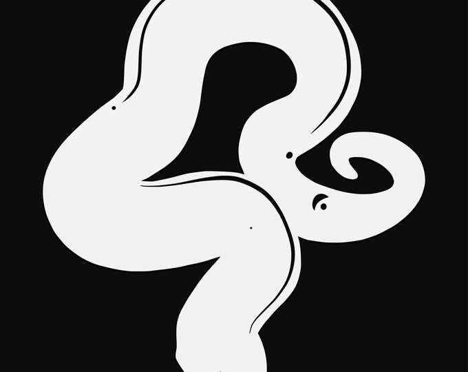 hognose snake cut file, snake glowforge file, vinyl template, laser cut file, amphibian svg, cuttable animal svg, clipart png