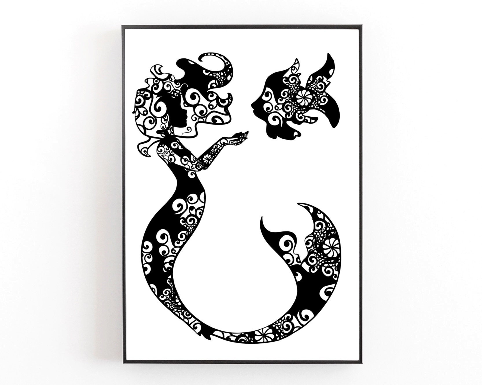 Download 216+ Little Mermaid Mandala Svg Free SVG Design FIle