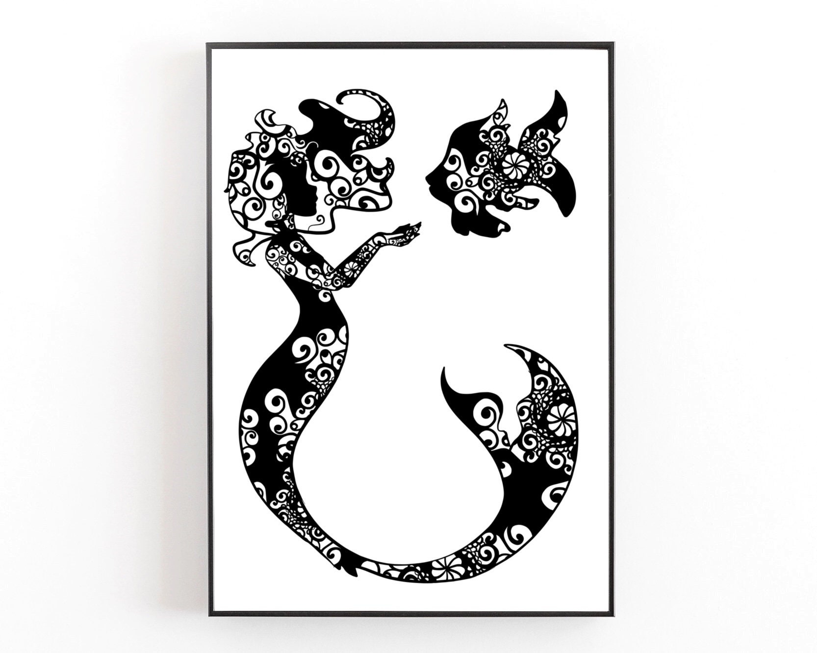 Free Free Mermaid Svgs 96 SVG PNG EPS DXF File