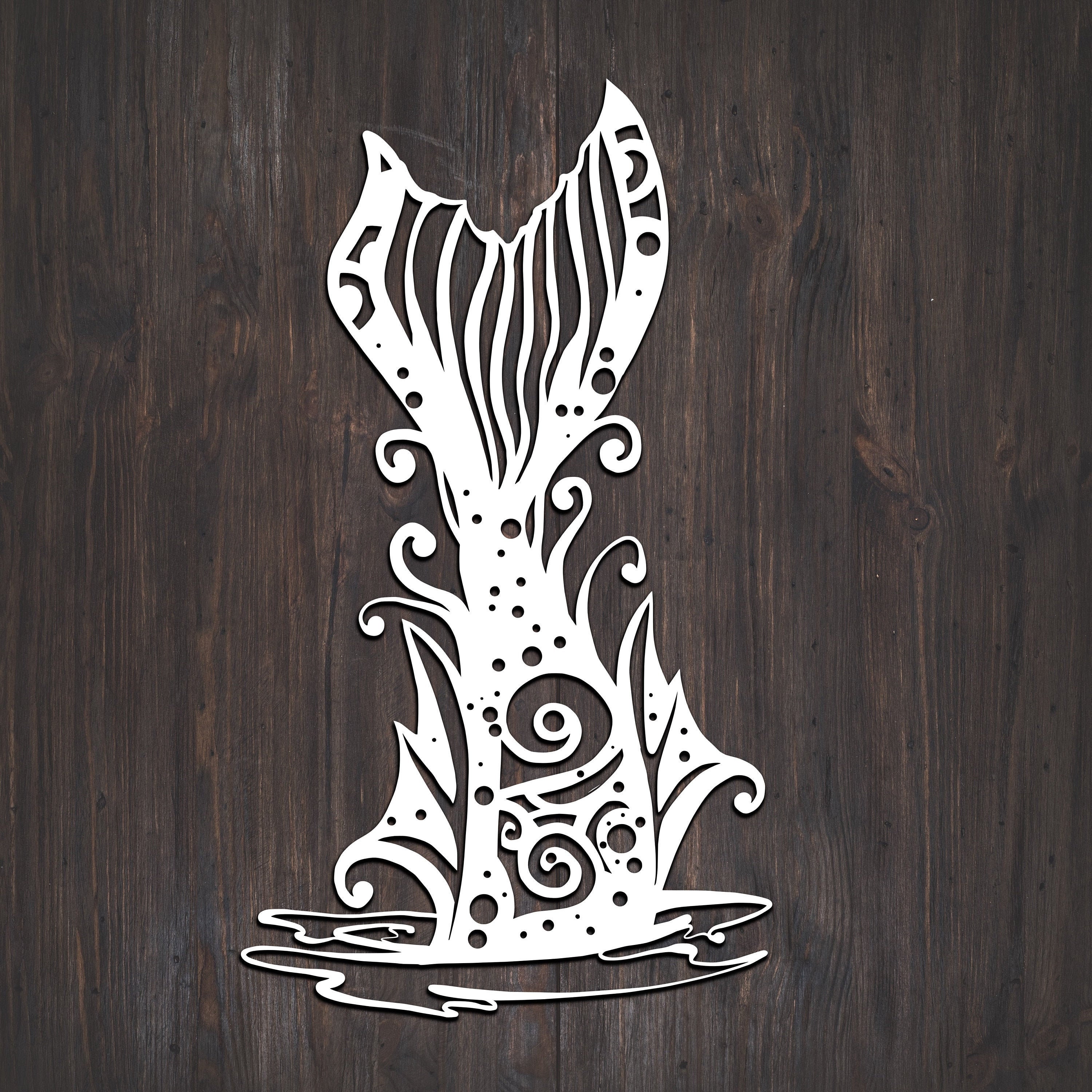 Download Mermaid Tail Svg, Mermaid Svg, Mandala Svg