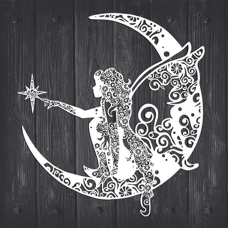 Download Fairy Svg Mandala Svg Recommended For Projects 10 inches ...