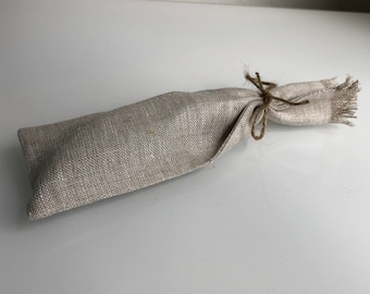 Natural Linen Gift Bag for Bottle Opener