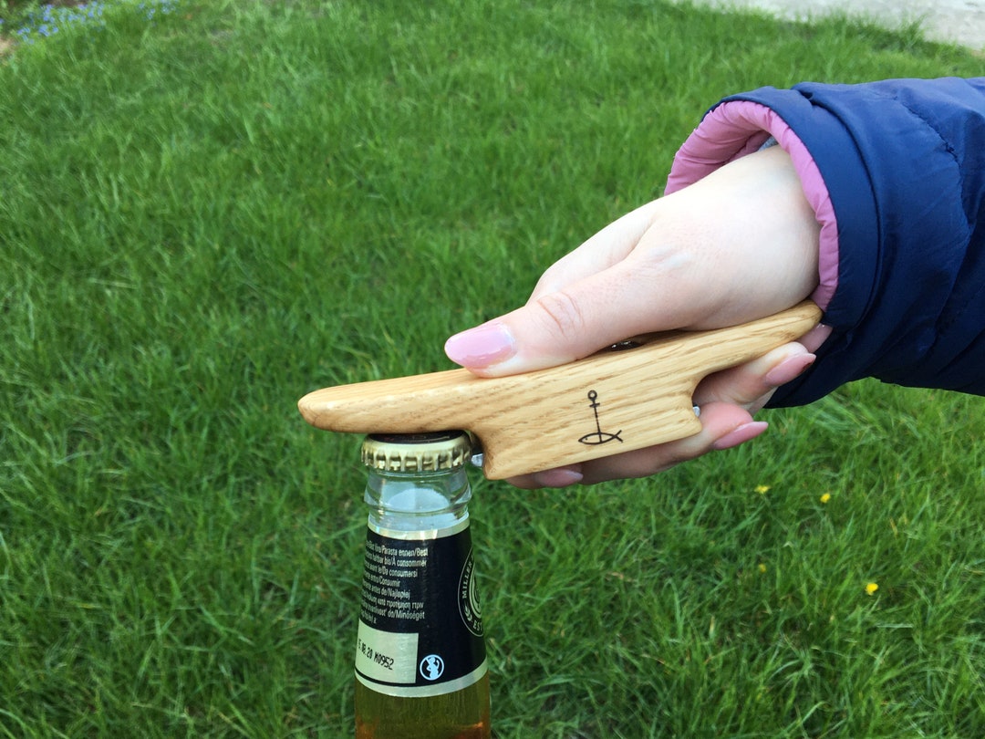 Wooden Boat Cleat Bottle Opener Oiled Oak Wooden Boat Gift Etsy Australia