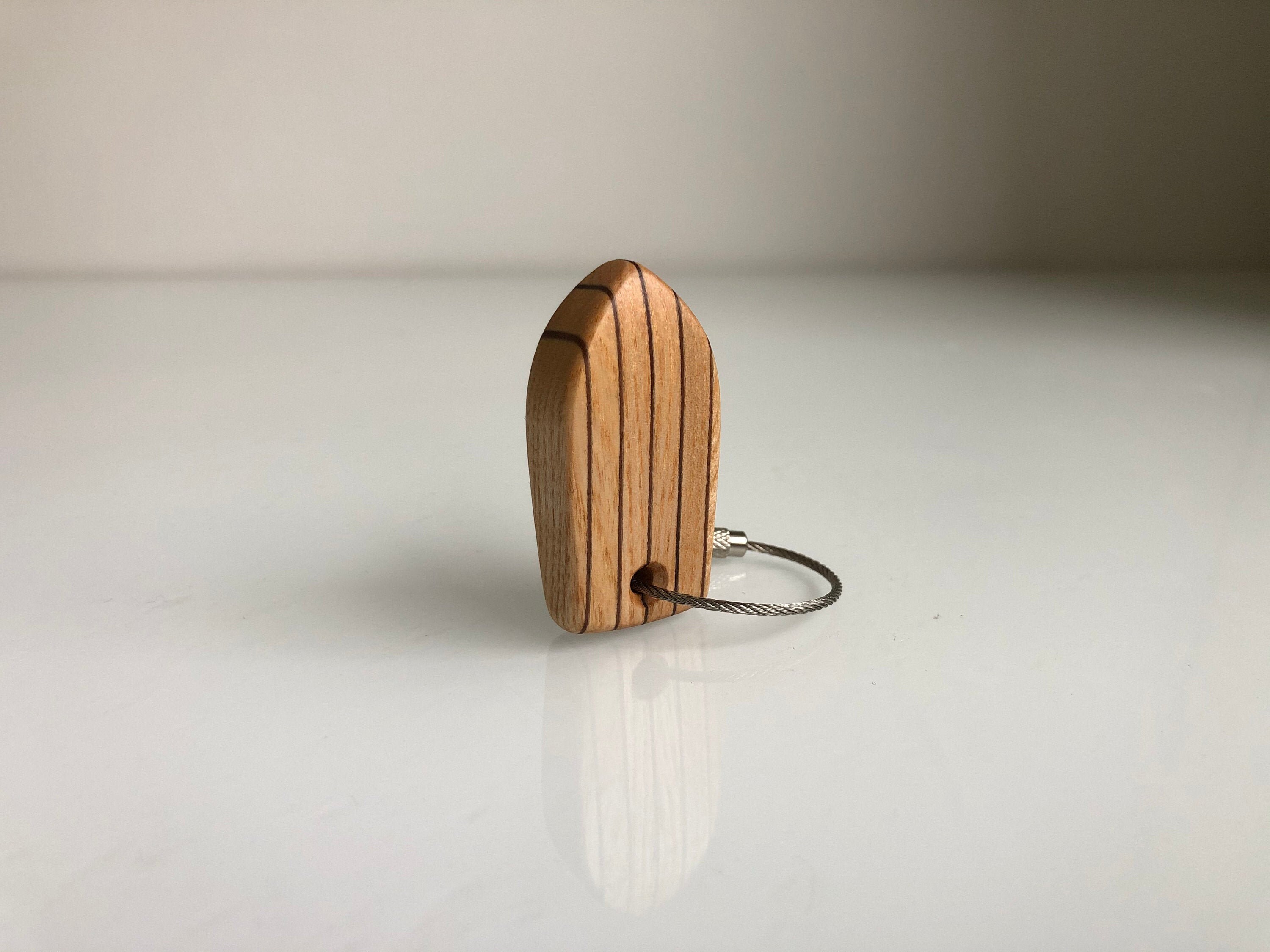 Deck Style Keychain Boat Gift Classic Boat Style Natural Etsy