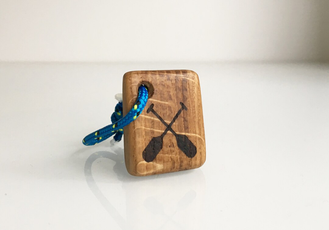 Paddle Boat, Canoe Keychain, Paddling Oak Keyring, Handmade Gift Etsy
