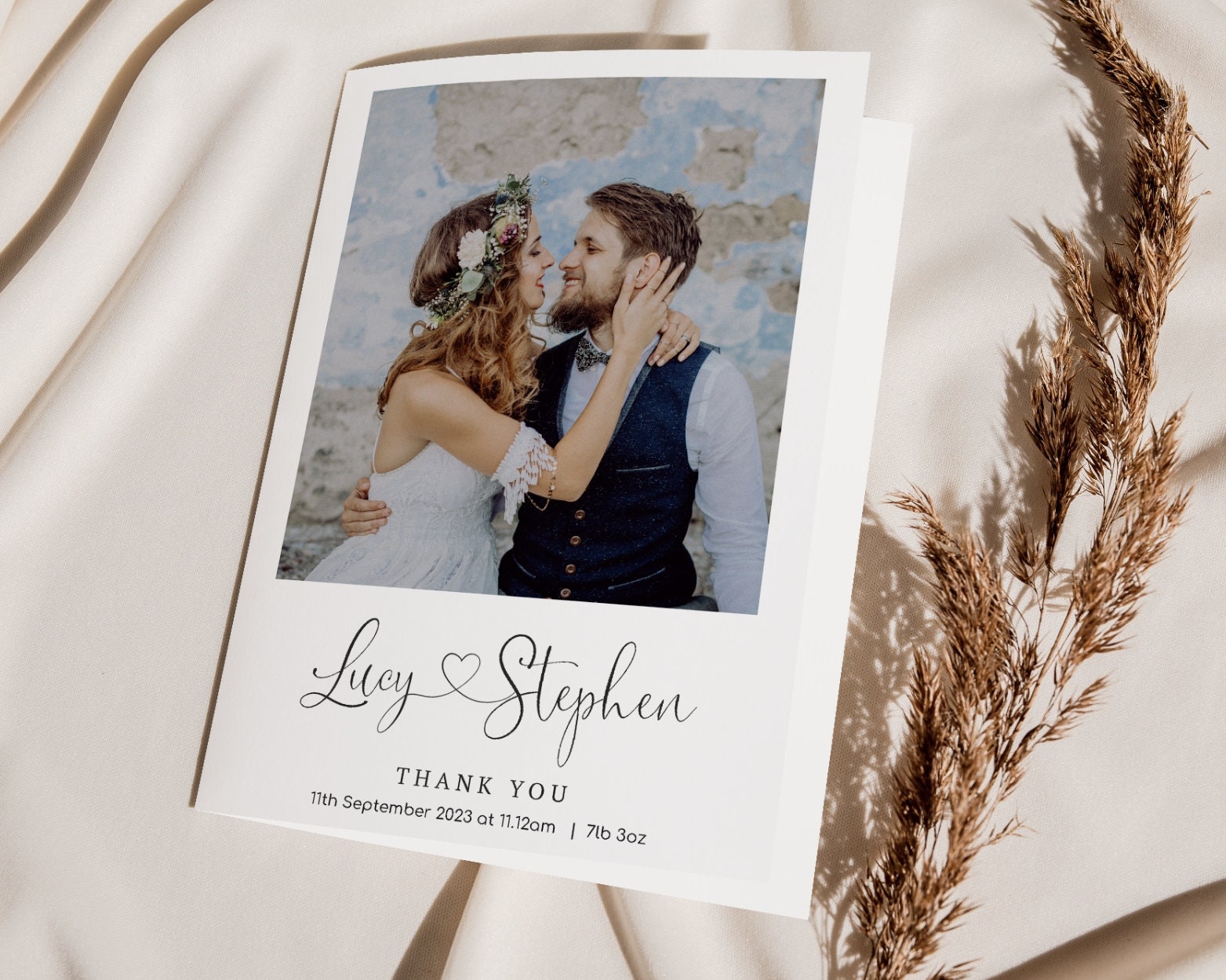 50th Anniversary Wedding Thank You Cards | Zazzle UK