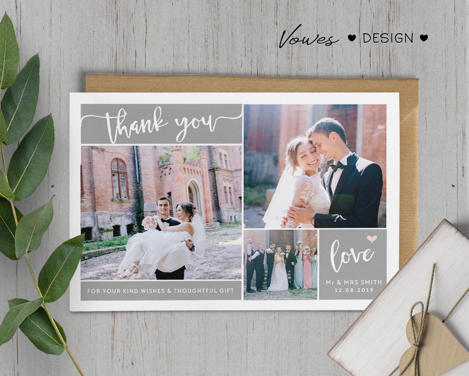 Photo Thank You Cards Wedding Thank You Cards Bulk Wedding | Etsy