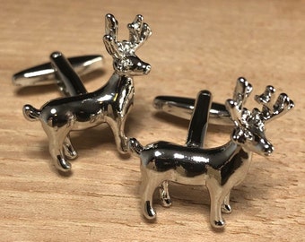 #1036 NOVELTY FISH BONES MARINE FISHERMAN MENS DRESS CUFF LINKS CUFFLINKS