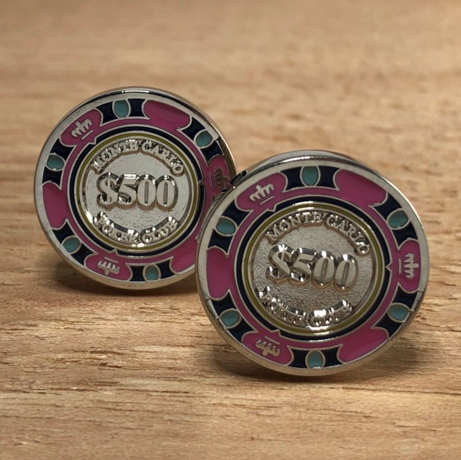 Poker Chip Cufflinks / Poker Jewelry / Las Vegas / Gambling / Etsy