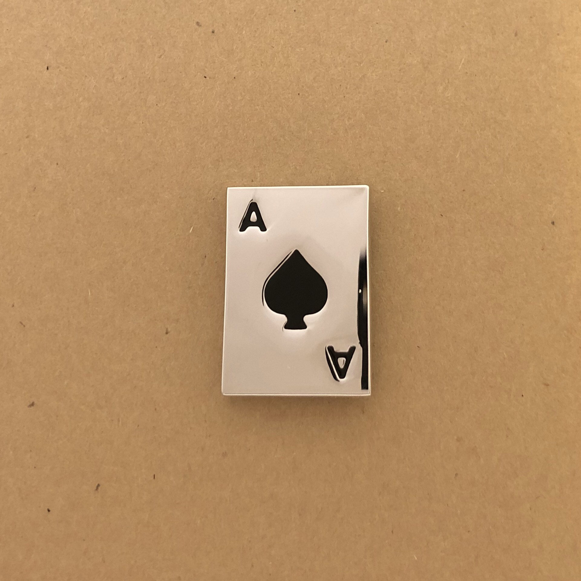 Ace of Spades Lapel Pin / Tie Tack Etsy