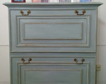 Shabby chic shoe cabinet dresser cabinet country style nostalgia vintage