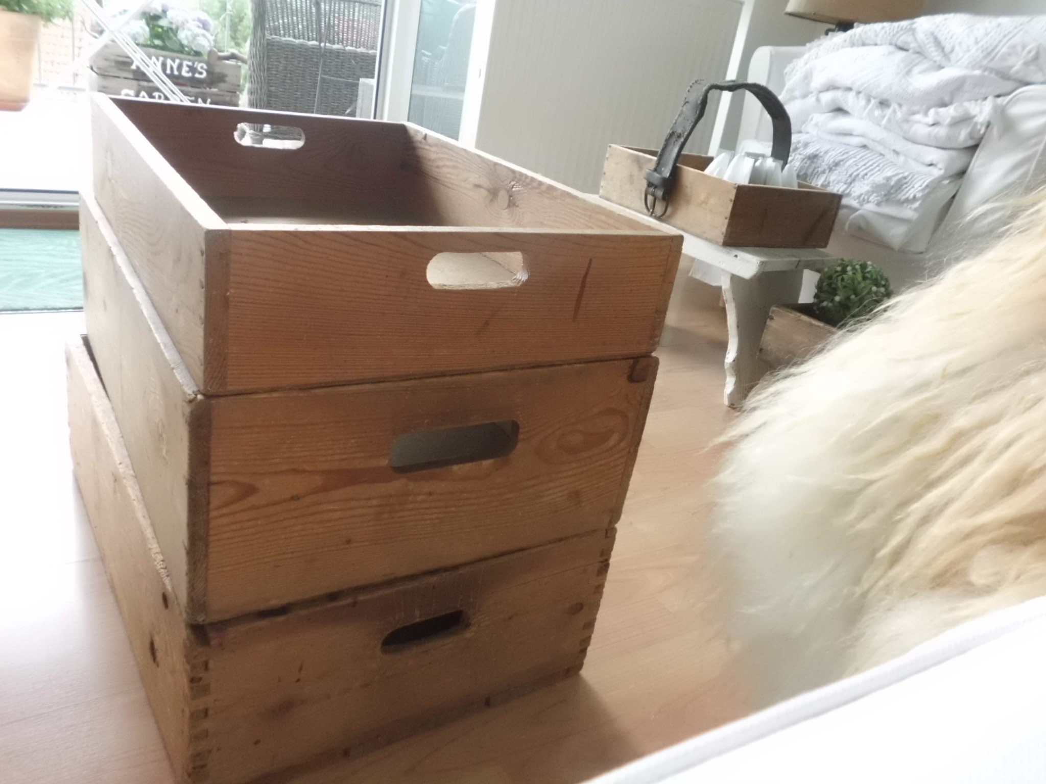 3 X Wooden Box Drawer Vintage Wooden Drawer Box Box Box Box Etsy