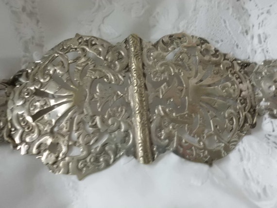Silver-plated Nurse Belt epns England silver belt
