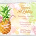 Pineapple Party Invitations Printable Pineapple Summer | Etsy