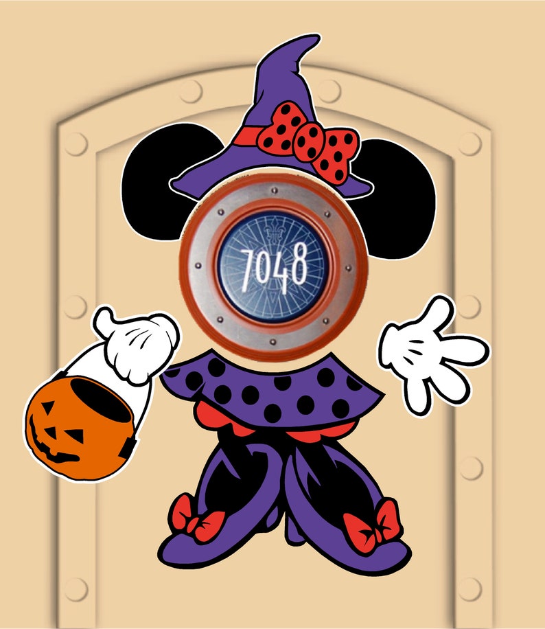Disney Cruise Halloween Trick or Treat Door Add to any Etsy