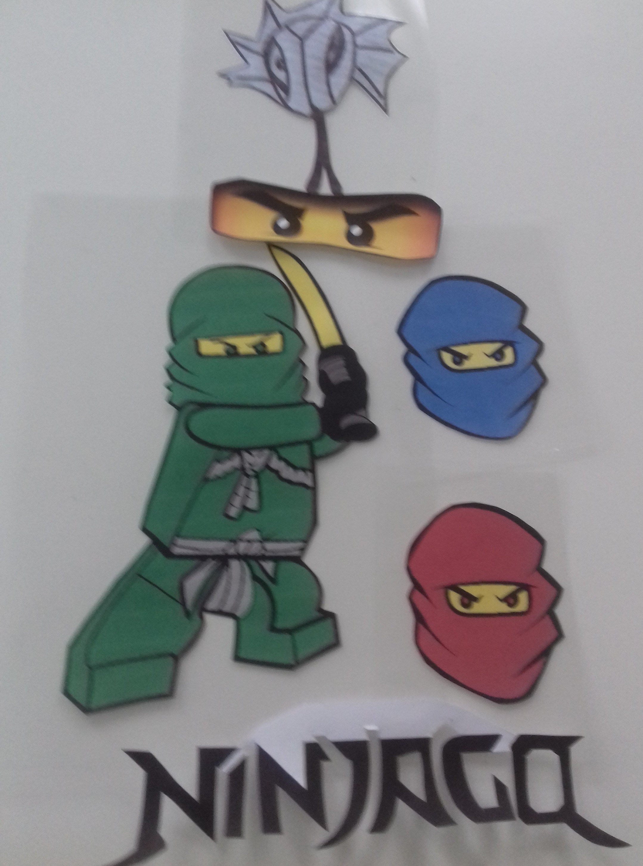 Bastelset für Schultüte Ninja go Komplettes Bastelset mit Ninjago Motiven 