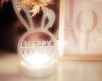 Teelichthalter Happy Easter