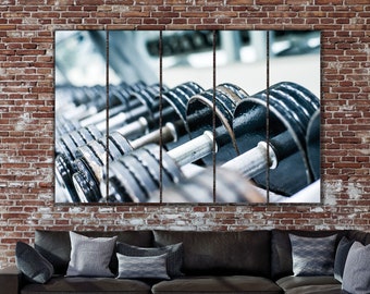 Gym wall art | Etsy