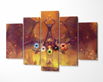 ニコル・ボーラス、龍神、署名入りジクレープリント - Etsy 日本