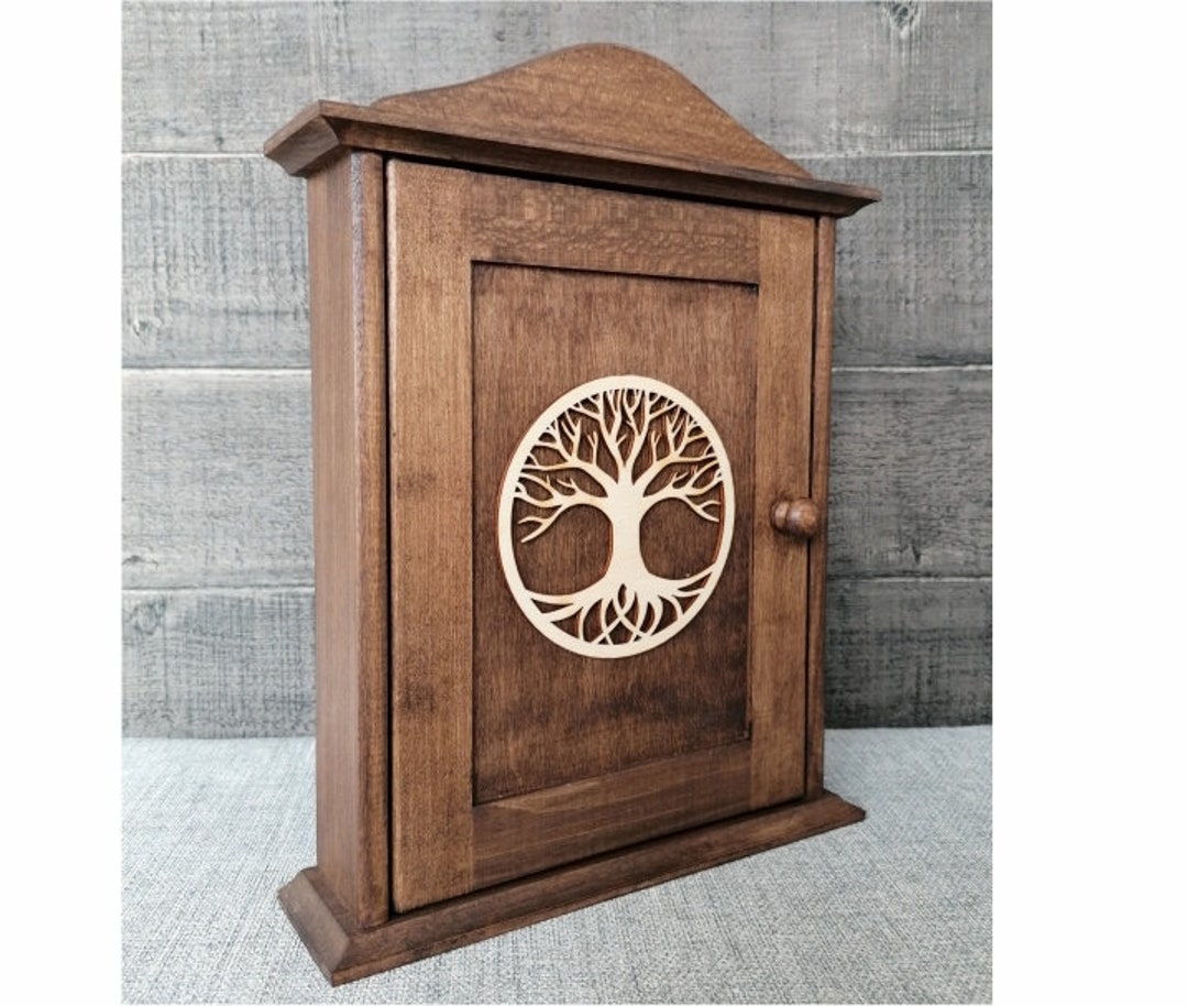 Key Box Holder Wooden Key Box Box Storage Key Etsy