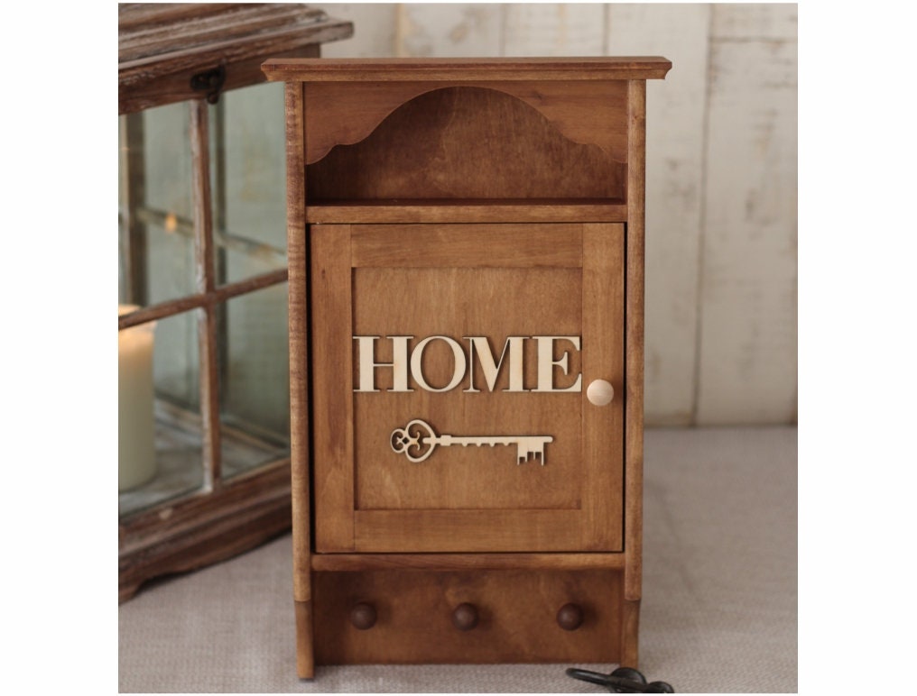 Wooden Key Box Storage Cabinet Organizer Wooden Key Box Storage Cabinet, Key Cabinet Wood