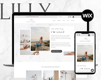 Premium Wix Website Template | Modern eCommerce Theme