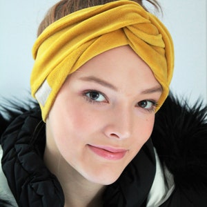 Stirnband Turbanhaarband Knotenhaarband Yoga Accessoire Haarbandfrisur Festival Turban Lovely aus Baumwollnicky Bild 2